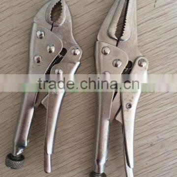 Berrylion Mini Lock Pliers Set 5"/125mm Curved and Flat Jaw Locking Plier Set for Sale photo-6