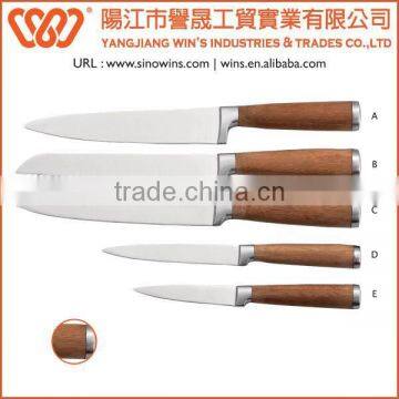 A3137 Hot Sale Stainless Steel Blade Knife Set With Pakkawood Handle photo-4