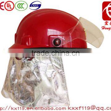 2016 New design RED RMK-LB Korean Fire Proof Fire Resistant Fire Fighting Helmet for Firefighter