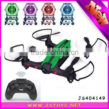high tolerance motor rc camera drone quadcopter with colorful flashing lights
