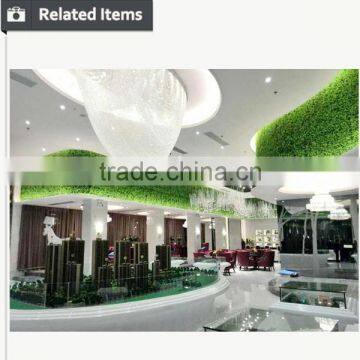 Outdoor Creative Artificial Living Moss Flower Plants Wall photo-5