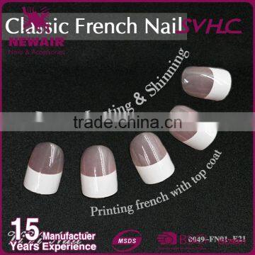 Newair French Press Fake Nails Artificial Colorful Design Nail Tips photo-3