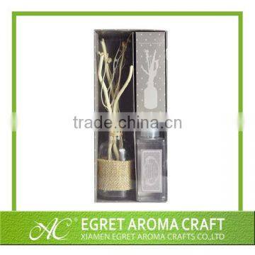 Popular Customized Glass Bottle With Rattan Sticks for Automatic Sola Flower Fragrance Diffuser photo-2