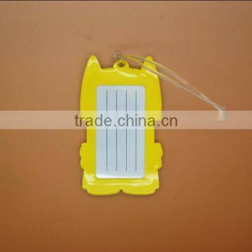 Cute Cartoon Animals Luggage Tags, Colorful PVC Travel Suitcase Bag Label photo-2