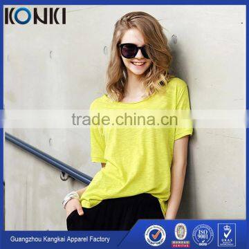 Newest Style Loose Lady's T-shirts Fashion t Shirt photo-2