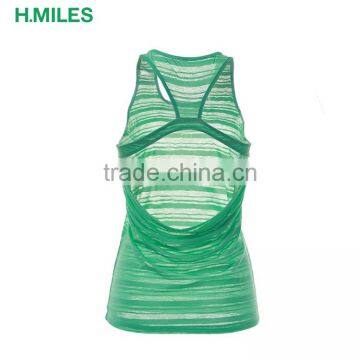 Gym Women Backless Fitness Tank Top Vests Waistcoats photo-2