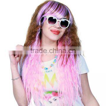 Cheap Price Stock Cosplay Wig Colorful Fantasy Women Party Halloween Wigs Wholesale photo-5