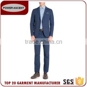 Wholesale Spring Summer Half Lined Polyester Viscose Jacket Blazer Best Brands Men'S Fashion Suit Design photo-4