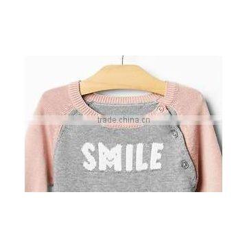 Unisex Baby Raglan Smile Design Romper photo-2