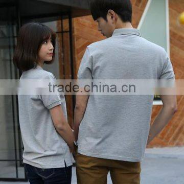 2017 China OEM Wholesale High Quality Hot Sale Couples Polo Shirt Custom photo-3