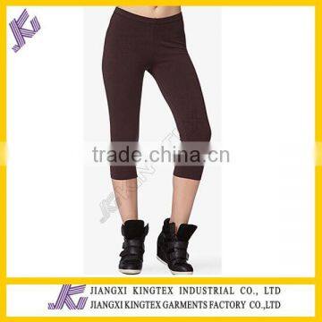 Women Three Quarter Pants,2014 Wholesale Women Pants,custom Design Women Three Quarter Pants photo-2