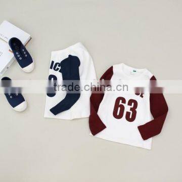 Latest Long Sleeve Sport Design Children Tshirt Kids Longsleeve t Shirt photo-5