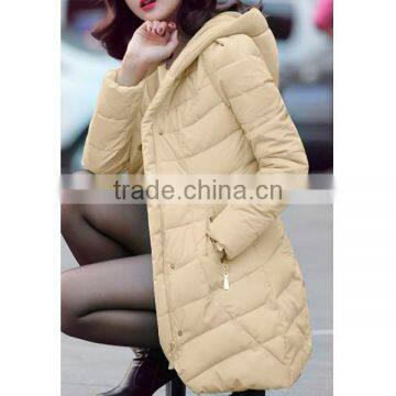 2015 Hot Selling Ladies Winter Light Collect Waist Padded Jacket photo-5