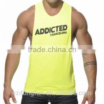 Deep Cut Workout Vest Tank Top Beast Muscle Gym Tee