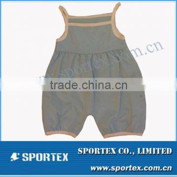 2012 100% organic cotton baby overalls with fashion design