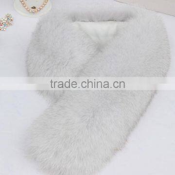 Myfur New Arrival Natural Or Dyed Women Men Jacket Detachable Fox Fur Collars