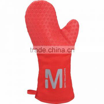 Silicone Grilling Mitt - Mitt's Long Length Perfect for Cooking Items on the Grill, Tested to Withstand Heats up to 204'F/400'F photo-3