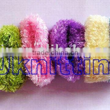 F004 feather yarn hair bands 01