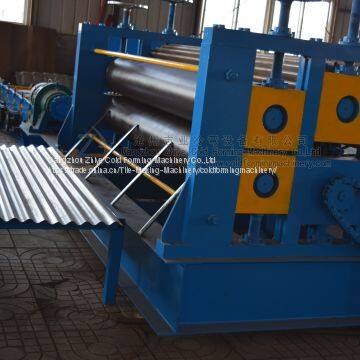 Barrel Corrugated Roofing Sheet Roll Forming Machine photo-5