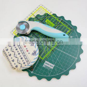 Self Heal Panted PVC Cut and Sew Rotating Rotary Cutting Mat for Office School Home photo-5