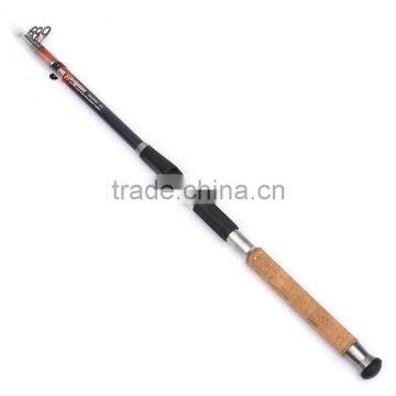 Wholesale Price Telescopic Portable Etendable Carbon Fishing Rods Luury Fishing Telescopic Rod Tools 2.1m + Bag photo-2