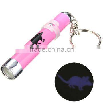 2016 New Arrival Funny Cats Pets Toy LED Laser Lazer Pointer Pen Light With Bright Mouse Animation Household photo-4