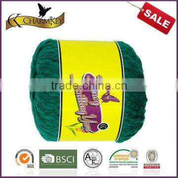 Charmkey High Quanlity Natural Hand Knitting Yarn 100% Cotton Yarn Textured Yarn