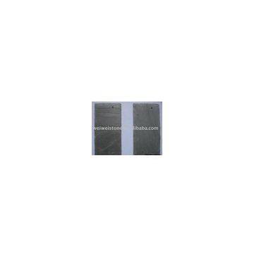 Black roofing slate