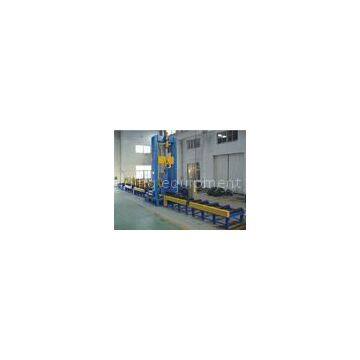 Automatic H-beam Assembling Machine with 2000mm - 18000mm Web Height , Blue