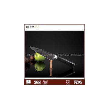 Tiny Wave?Pattern Damascus Kitchen Chef Knife