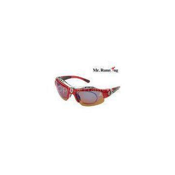 Outdoor Polarized Cycling Sunglasses UV400 Protection With Changable Lens