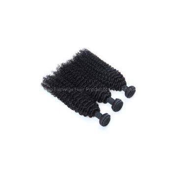 Kinky Curly Brazilian Virgin Hair Weft