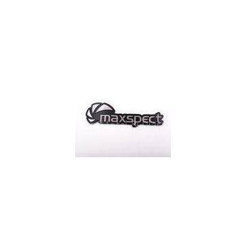 Luxury Logo Embossed Metal Labels Personalised Custom Shaped Heatproof
