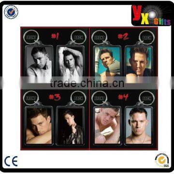 CHANNING TATUM photo keychain / keyring CHOOSE FROM 4 DESIGNS/photos funny