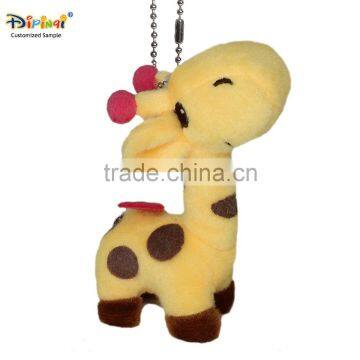 Aipinqi CKEY01 supersoft cute giraffe plush keyring