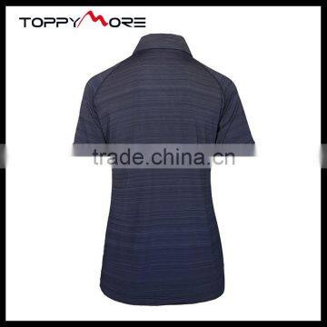 T092-1642N OEM 90%Pes 10%Spandex Melange Fashion Polo Shirt With High Quality photo-3