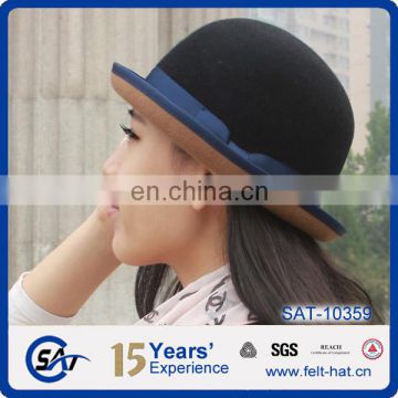 new style fashion sweet girl bowler hat