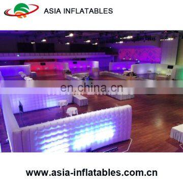 LED Light High Quality Inflatable Wall / Exact and Diamensions Inflatable Tent