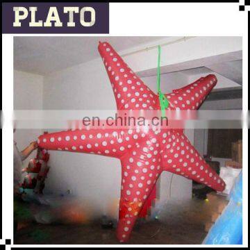 Inflatable LED stelleroid inflatable Starfish for decoration