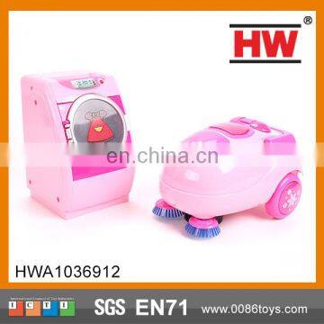 New Design B/O toy cleaner with light and music toy washing machine