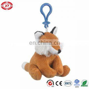 Well stuffed brown Fox animal lovely toy keychain