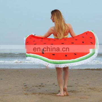 Funny Printed Round Beach Sarong Towel