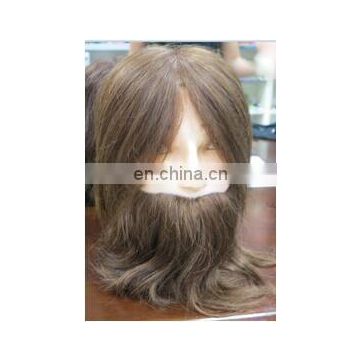 Women High-temperature Wire Long Wavy Wig Hair Cosplay human hair