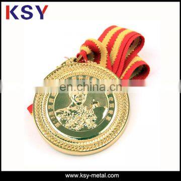 Custom Metal Military Medal With Ribbon photo-3
