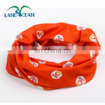 Best Seller Custom red multicfunctional seamless bandanas for sports