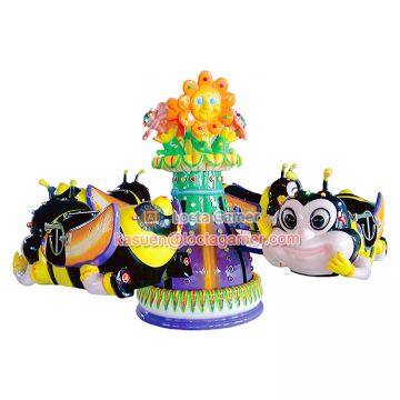 Zhongshan Rotating Kids Rides Mini Honey Bee for Sale 8 Seat Honey Bee, Can Control, up and Down Rotate, Kiddie Rieds photo-3