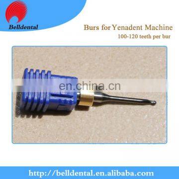 CAD CAM System DLC Coating Dental Zirconia Milling Burs for Yenadent photo-5