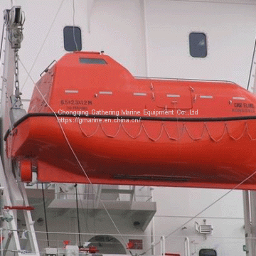 SOLAS freefall GRP Free-Fall Rescue Life boat