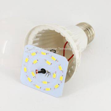 LED Sound+Light Sensor Control E27 5w 7w Automatic Smart Sensor White Lampada 220V LED Bulb Light photo-5