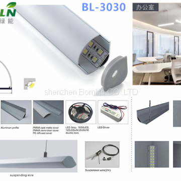 Surface Recess Led Smd 5050 2835 2216 Strip With Led Aluminum Profile 6063 photo-5